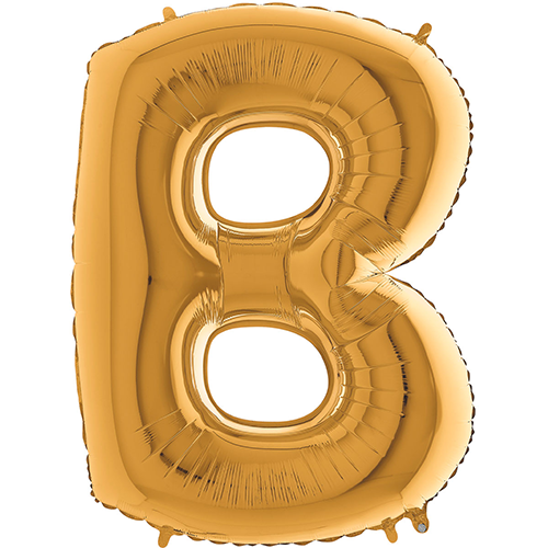 [G212G-P] Lettre "B" Gold 40" - Grabo