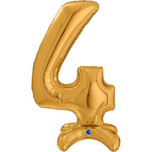 [G25024G-P] The Standups - Chiffre 4 Gold 25" - Grabo - FDS