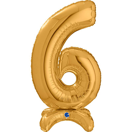 [G25026G-P] The Standups - Chiffre 6 Gold 25" - Grabo - FDS