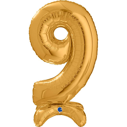 [G25029G-P] The Standups - Chiffre 9 Gold 25" - Grabo - FDS