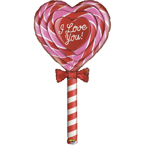 [G25077WE-P] Love Lollipop 5' - Grabo