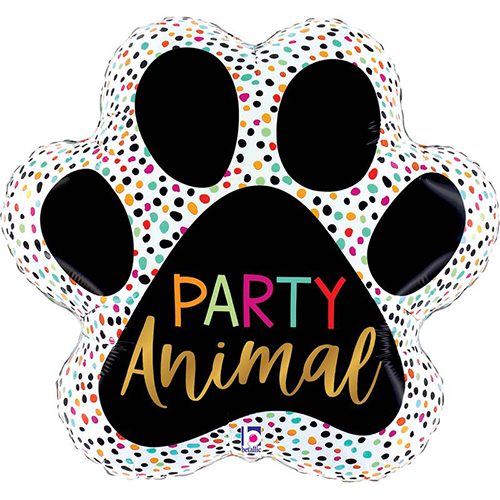 [G25202-P] Party Animal Paw 31" - Grabo