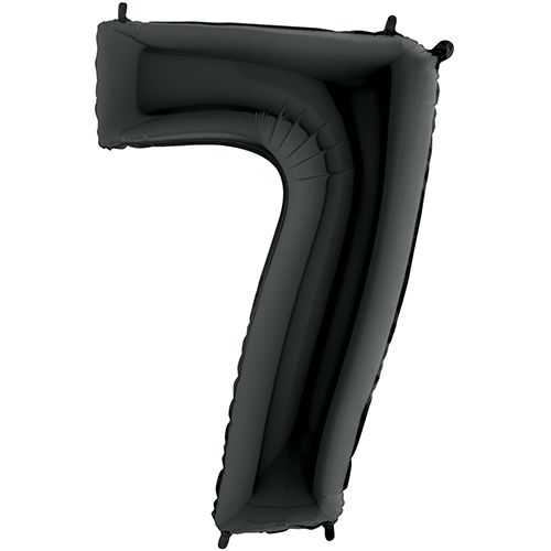 [G26047K-P] Chiffre '7' Noir 26" - Grabo