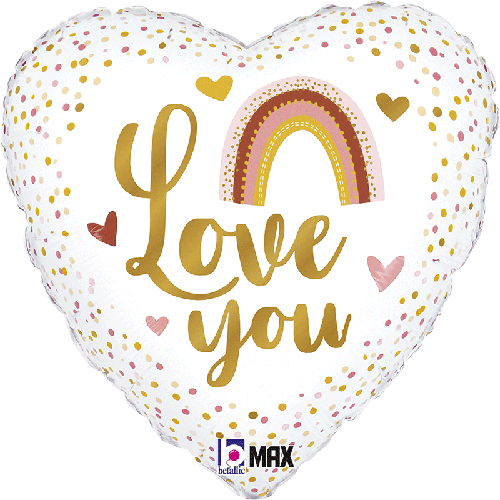 [G26167P-P] Boho Love You 18" - Grabo