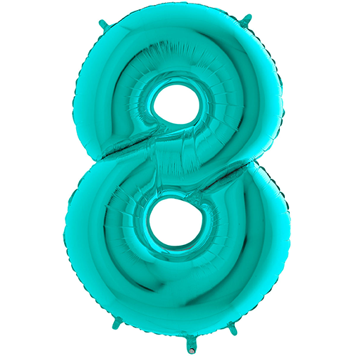 [G261708TI-P] Chiffre '8' Tiffany 26"  - Grabo