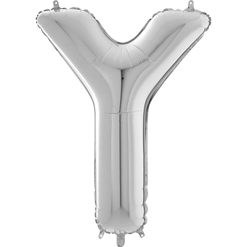 [G26449S-P] Lettre "Y" Argent 26" - Grabo