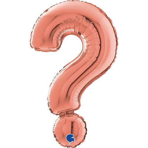 [G265523RG-P] Point d'Interrogation Rose Gold 26" - Grabo