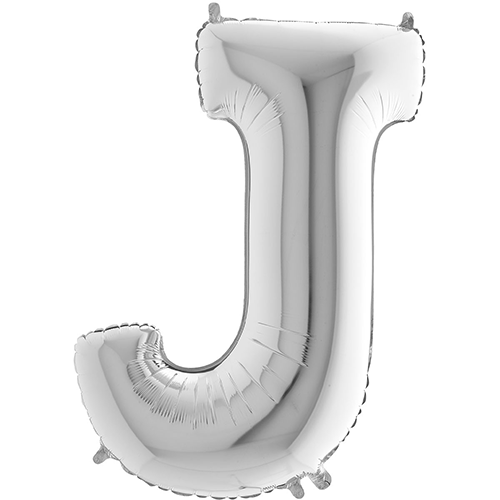 [G299S-P] Lettre "J" Silver 40" - Grabo