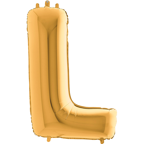 [G312G-P] Lettre "L" Gold 40" - Grabo