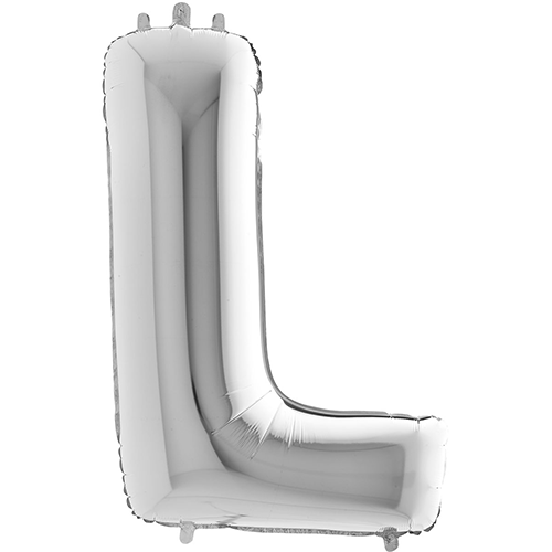 [G319S-P] Lettre "L" Silver 40" - Grabo