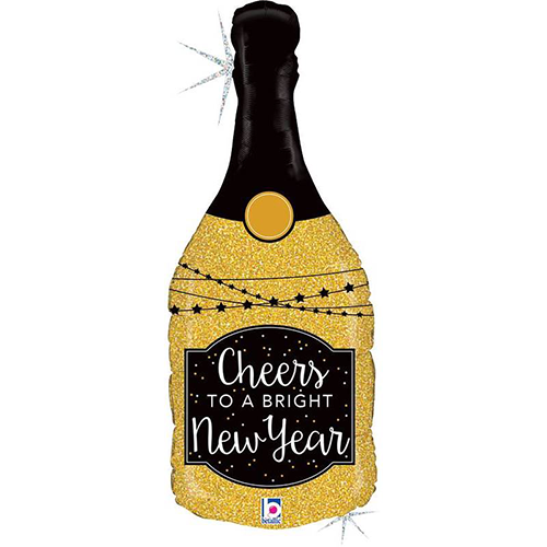 [G35395GH-P] Glittering New Year Holo 36" - Grabo