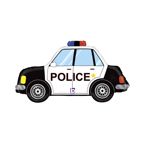 [G35686-P] Voiture De Police 34" - Grabo