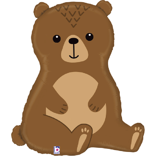 [G35976-P] Woodland Bear 34" - Grabo