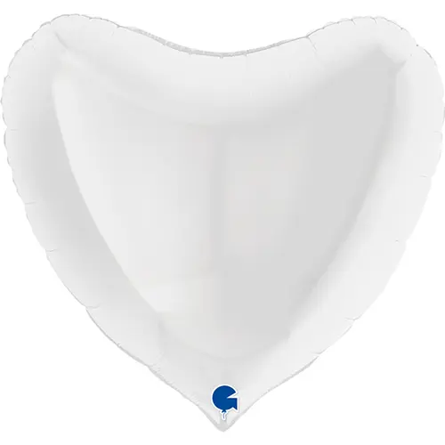 [G36018WH] Coeur Blanc 36" Vrac - Grabo