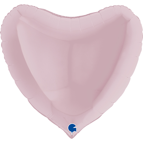 [G36022PP] Coeur Pastel Rose 36" - Grabo