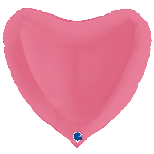 [G36025GB] Coeur Bubble Gum 36" Vrac - Grabo