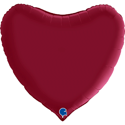 [G360S03CY] Coeur Satin Cherry 36" Vrac - Grabo