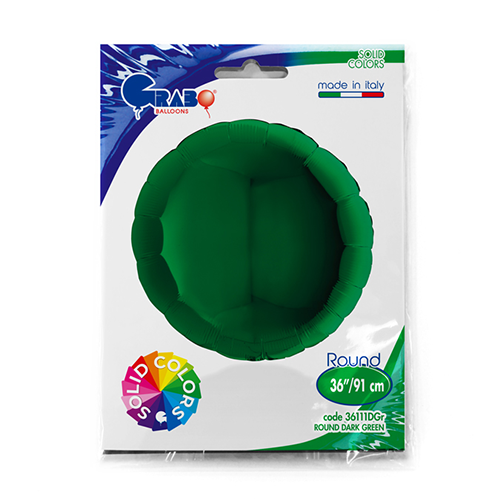 [G36111DGR-P] Rond Vert Fonce 36" - Grabo