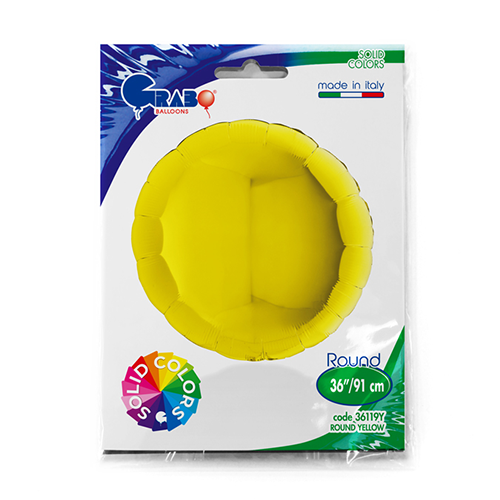 [G36119Y-P] Rond Jaune 36" - Grabo