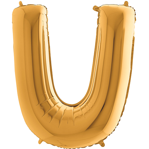 [G402G-P] Lettre "U" Gold 40" - Grabo