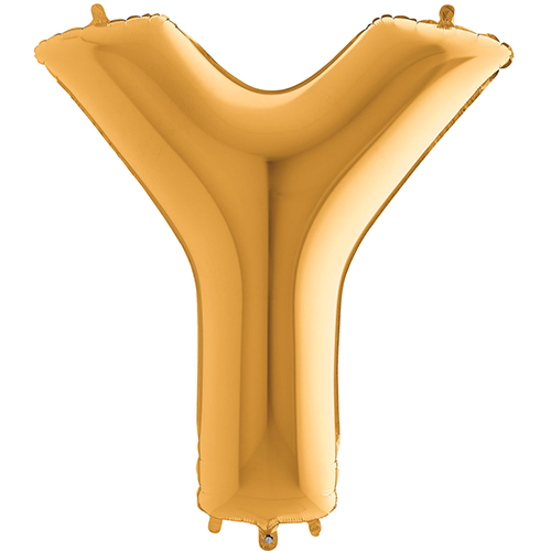 [G442G-P] Lettre "Y" Gold 40" - Grabo