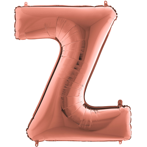 [G4523RG-P] Lettre "Z" Rose Gold 40" - Grabo