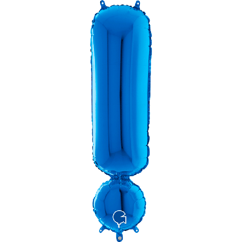 [G560B-P] Point d'Exclamation Blue 40" - Grabo - FDS