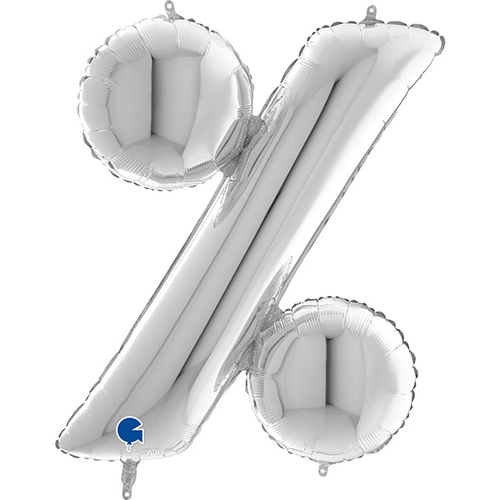 [G589S-P] Pourcent Silver 40" - Grabo