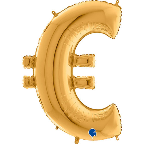 [G592G-P] Symbole Euro Dorée 40" - Grabo