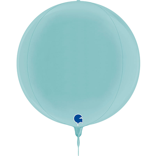 [G74121PB] Globe 15" Uni Pastel Bleu 4D Vrac - Grabo