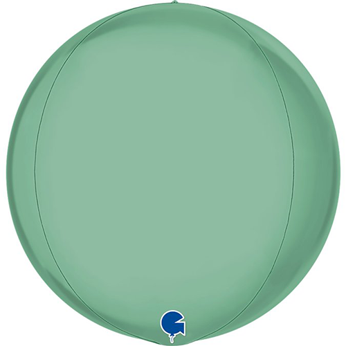[G741P03TI] Globe 15" Tiffany Platine 4D Vrac - Grabo