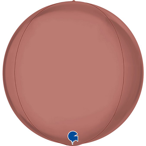 [G741P04RG] Globe 15" Rose Platine 4D Vrac - Grabo