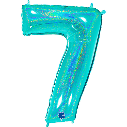 [G777GHTI-P] Ch '7' Glitter Holo Tiffany 40" - Grabo