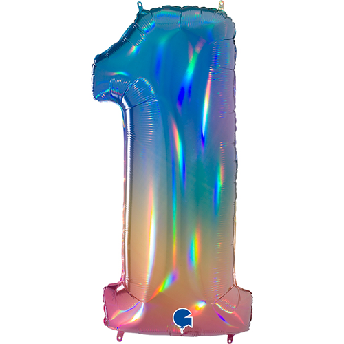 [G811RH-P] Ch "1" Colourful Rainbow 40" - Grabo
