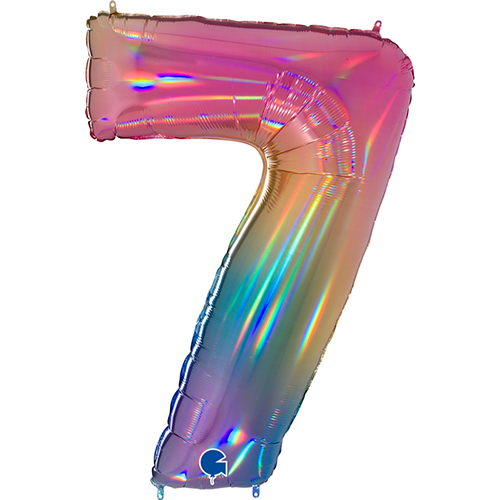 [G817RH-P] Ch "7" Colourful Rainbow 40" - Grabo