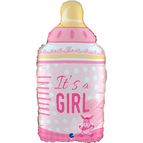 [GG72021-P] Bottle It'S A Girl 29" - Grabo