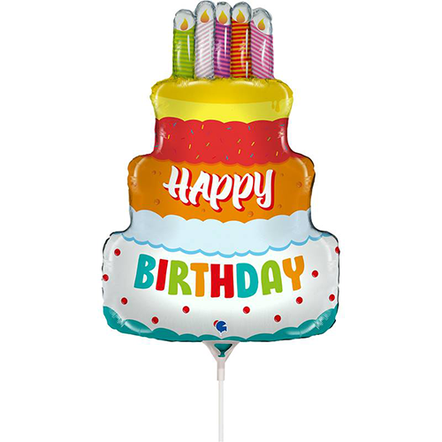 [GG72068] Birthday Cake Mini 14" Vrac - Grabo