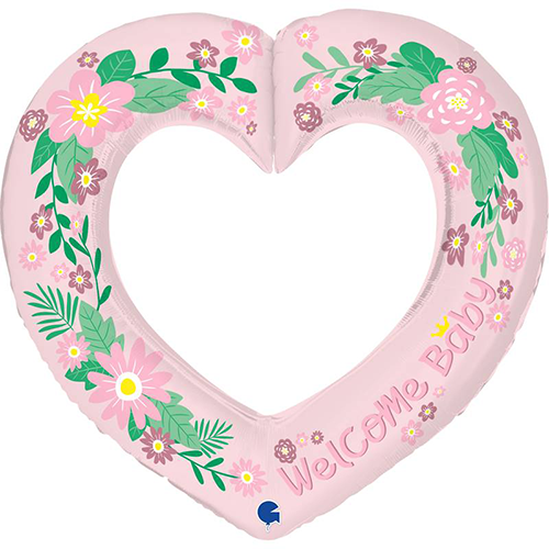 [GG72082-P] Linky Heart 41" Baby Girl - Grabo