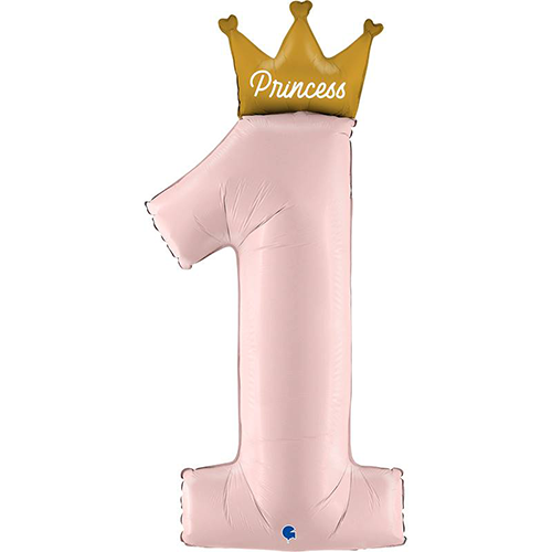[GG72103-P] My 1st Birthday Princess 46" - Grabo