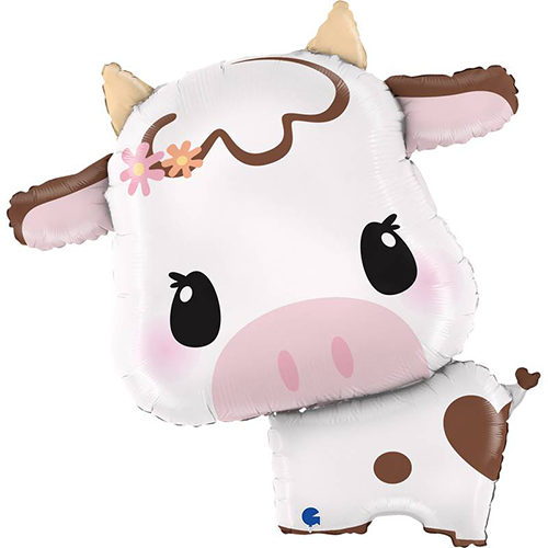 [GG72126-P] Cute Cow 25" - Grabo