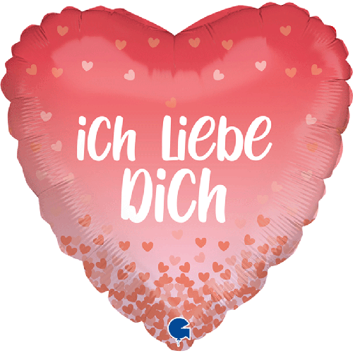 [GG78107-P] Ich Liebe Dich 18" - Grabo