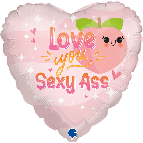 [GG78140-P] Love You Sexy Ass 18" - Grabo