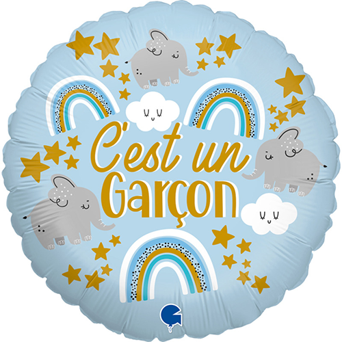 [GG78161-P] C'Est Un Garcon 18" - Grabo FDS