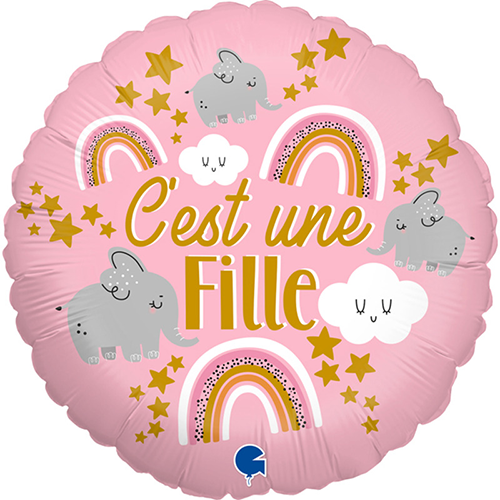 [GG78162-P] C'Est Une Fille 18" - Grabo