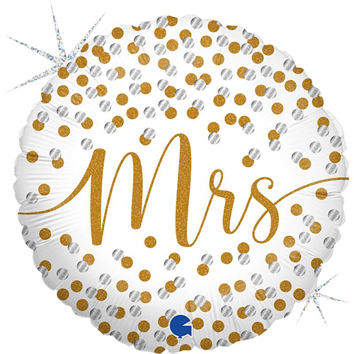 [GG78170GH-P] Mrs Confetti 18" - Grabo
