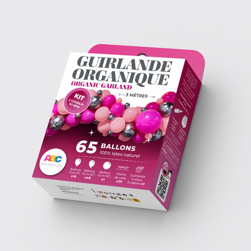 [GA1116] Kit Organic Garland Pink