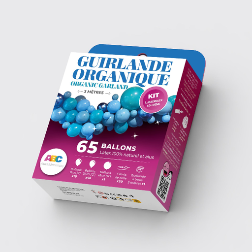 [GA1117] Kit Organic Garland Blue