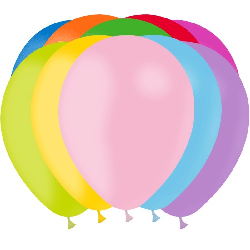 [HG112-10P] 10 Ballons  Assortis 12" Standard - Balloonia