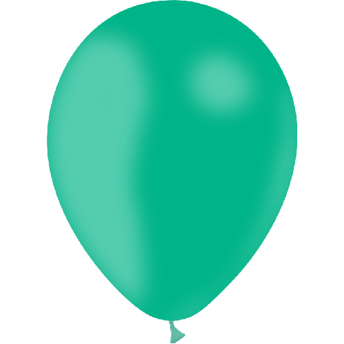 [HG112-10P37] 10 Ballons  Menthe 12" Standard - Balloonia