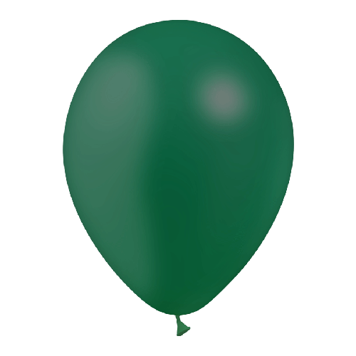 [HG112-10P39] 10 Ballons  Vert Foret 12" Standard - Balloonia